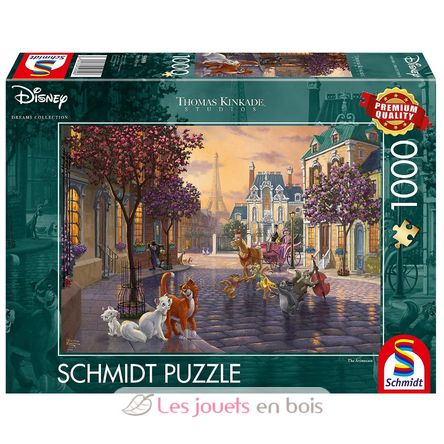 Puzzle Los aristogatos 1000 piezas S-59690 Schmidt Spiele 1