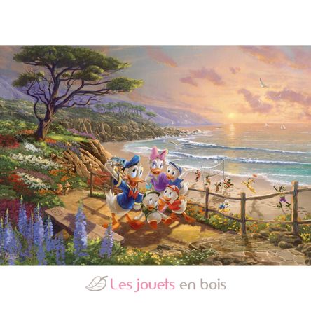 Puzzle Donald y Daisy 1000 pzs S-59951 Schmidt Spiele 2