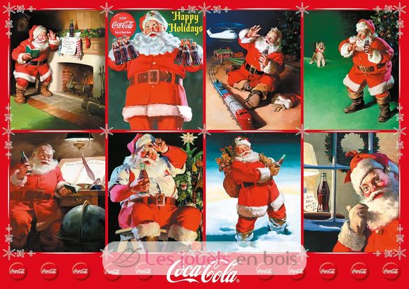 Puzzle Santa Claus Coca Cola 1000 pzs S-59956 Schmidt Spiele 3