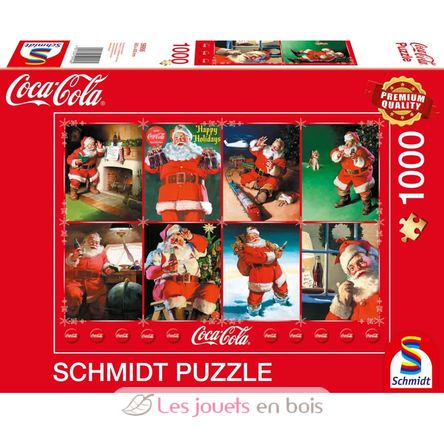 Puzzle Santa Claus Coca Cola 1000 pzs S-59956 Schmidt Spiele 1