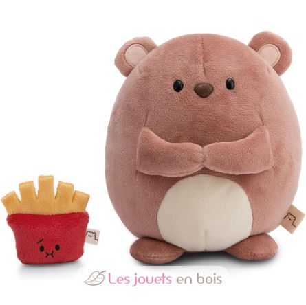 Peluche Nomo Osito 27cm con patatas fritas NI-61408 Nici 4