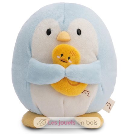 Peluche Penguin Waddle 27cm con pato NI-61409 Nici 4