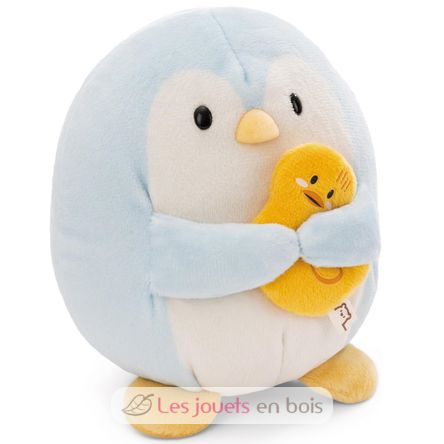 Peluche Penguin Waddle 27cm con pato NI-61409 Nici 1