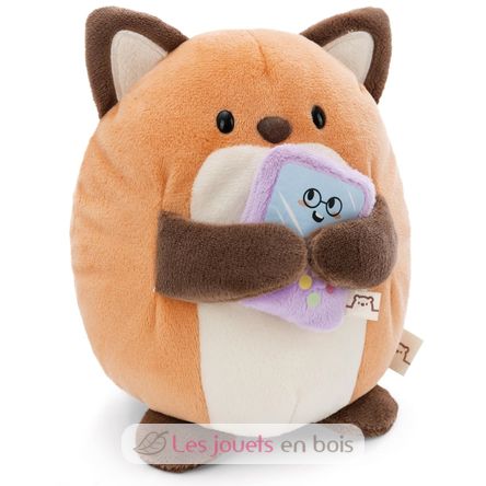 Peluche Zorro Geeks 16 cm con videojuego NI-61151 Nici 2