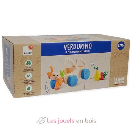 Vehículo de madera para tirar SE62934 Selecta 5