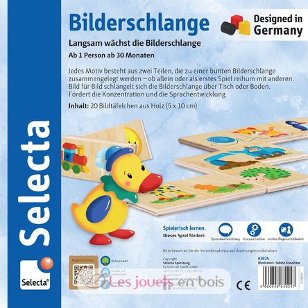 Serpiente de imágenes, juego de correspondencias SE63024 Selecta 6