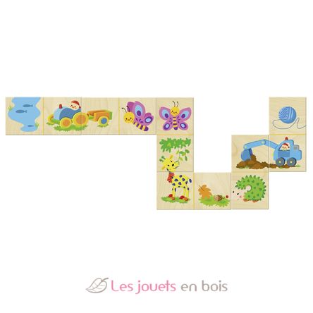 Serpiente de imágenes, juego de correspondencias SE63024 Selecta 3