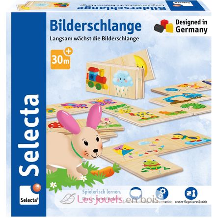 Serpiente de imágenes, juego de correspondencias SE63024 Selecta 1