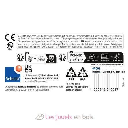 Sonajero estrella rosa SE64001 Selecta 6