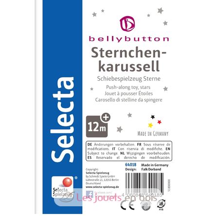 Carrusel de estrellas para empujar SE64018 Selecta 6