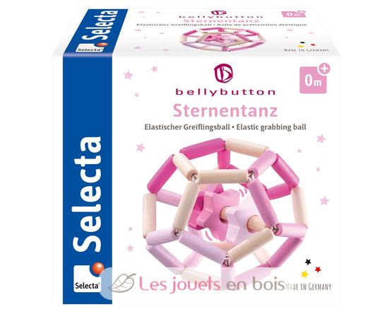 Sonajero de baile Estrella Rosa SE64021 Selecta 3