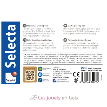 Sonajero de bolas gris SE64028 Selecta 3
