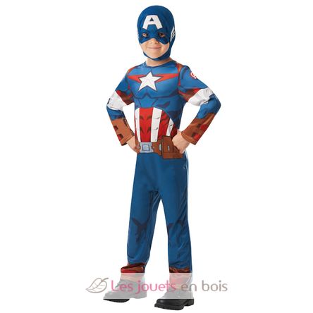 Disfraz infantil Captain America, 3-4 años R640832-T34 Rubies 1