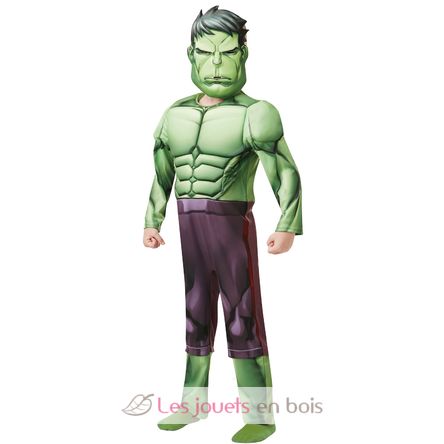 Disfraz infantil Hulk con músculos 3-4 años R640839-T34 Rubies 1
