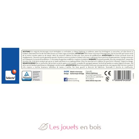 Cadenita de cochecito oso Steiff azul SE64305 Selecta 8