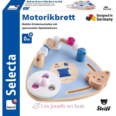 Tablero de habilidades motrices Oso Steiff SE64309 Selecta 3