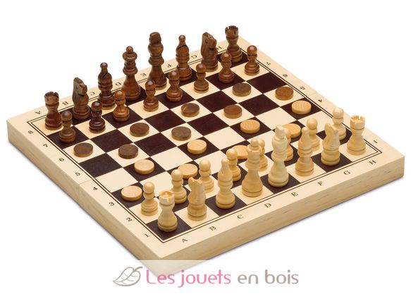 Échecs, Dames et Backgammon CA648 Cayro 2