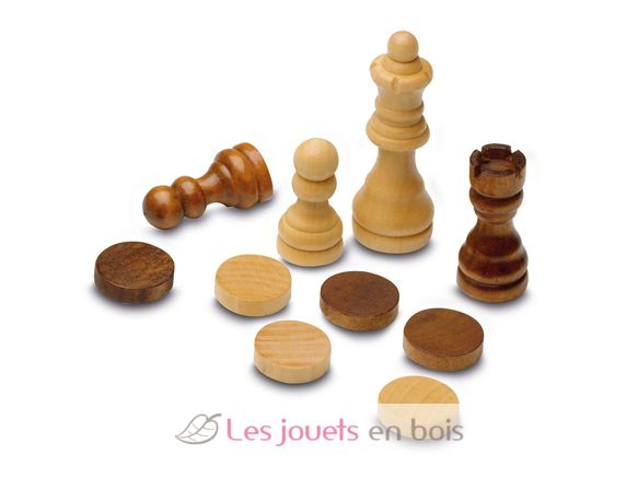 Échecs, Dames et Backgammon CA648 Cayro 5