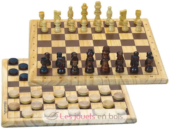 Damas y ajedrez JJ66430 Jeujura 1