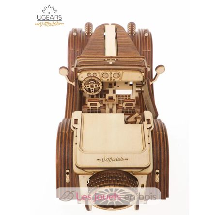 Roadster VM-01 modelo mecánico U-70052 Ugears 5