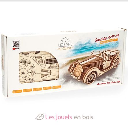 Roadster VM-01 modelo mecánico U-70052 Ugears 8