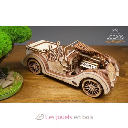 Roadster VM-01 modelo mecánico U-70052 Ugears 6