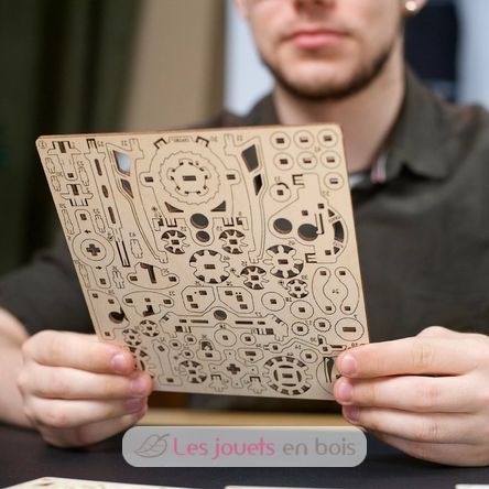 Mini-Submarino Steampunk modelo mecánico U-70229 Ugears 6