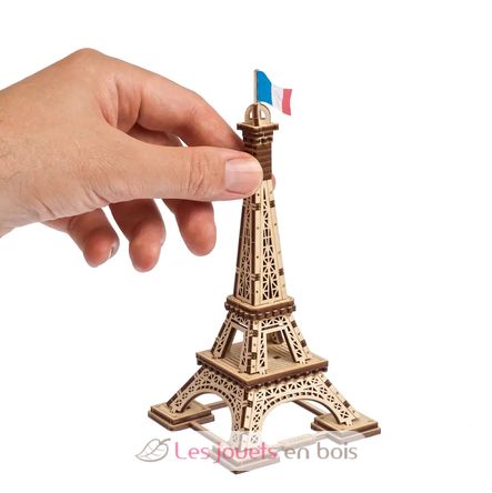 Mini Torre Eiffel modelo U-70249 Ugears 2