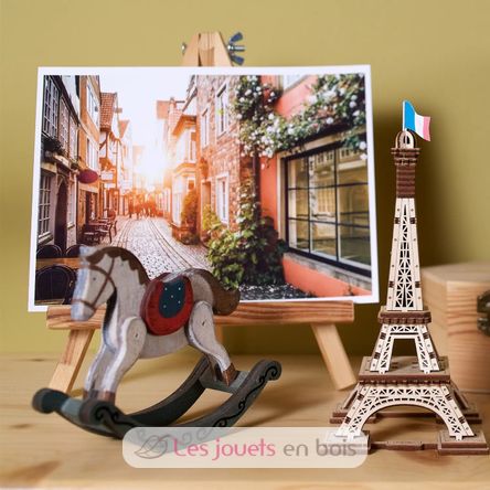 Mini Torre Eiffel modelo U-70249 Ugears 7