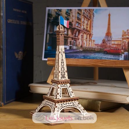 Mini Torre Eiffel modelo U-70249 Ugears 5