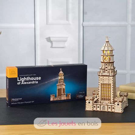 Faro de Alejandría modelo mecánico U-70254 Ugears 10
