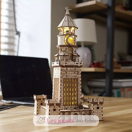 Faro de Alejandría modelo mecánico U-70254 Ugears 14