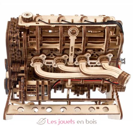 Motor V8 modelo mecánico U-70264 Ugears 6