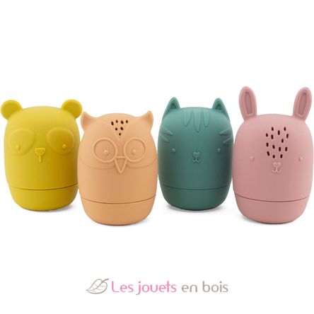 Juguetes de baño de silicona Animales UL7104 Ulysse 1