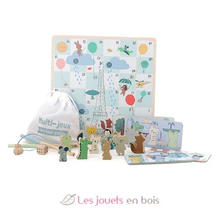 Multijuegos para niños pequeños Sarah Betz V7117 Vilac 1