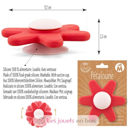 Spinner sensorial flor roja UL7126 Tiger Tribe 3