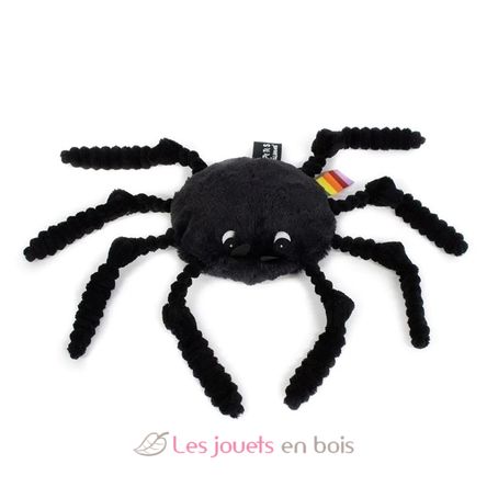Peluche la araña negra DE72300 Les Déglingos 1