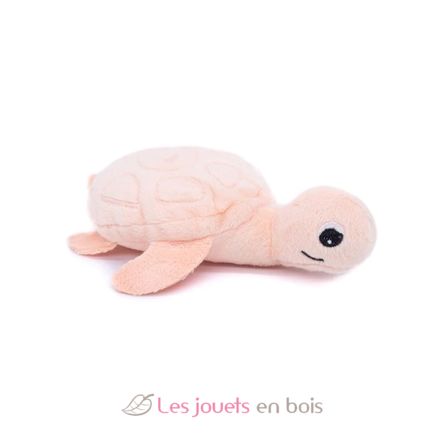 Peluche tortuga mamá bebé rosado DE73501 Les Déglingos 8