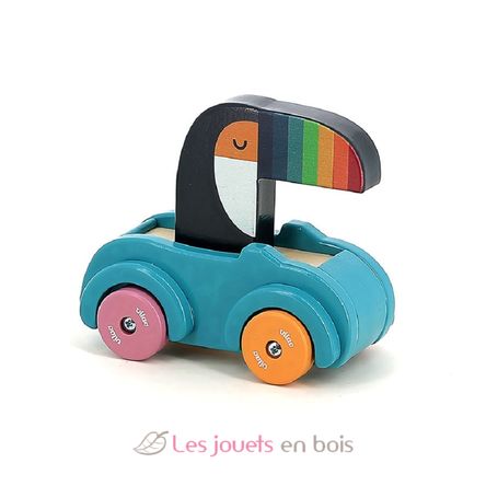 Coche tocando la bocina El Tucán V7426K Vilac 1