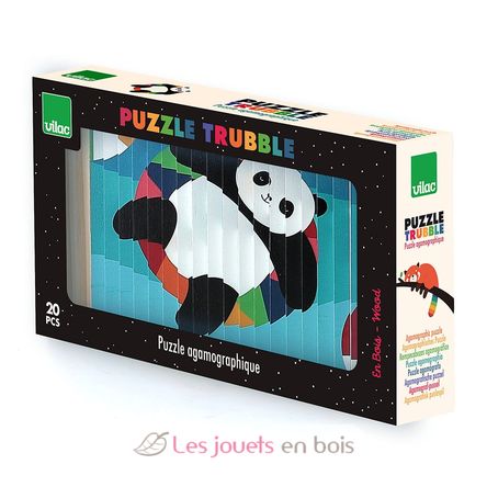 Puzzle 4D Animales V7427 Vilac 11