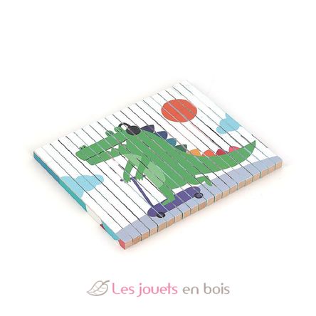 Puzzle 4D Animales V7427 Vilac 8