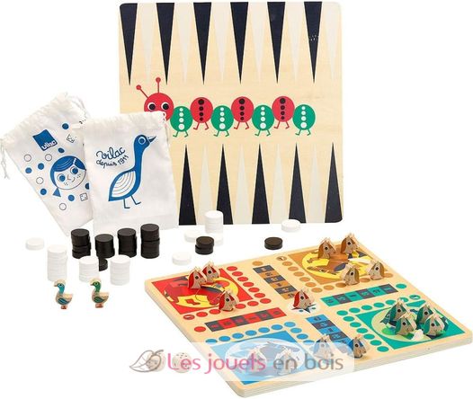 Caja multijuegos Ingela P. Arrhenius V7609 Vilac 7