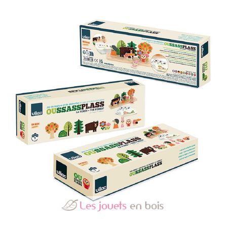 Juego de lógica de madera - El Bosque V7634 Vilac 7