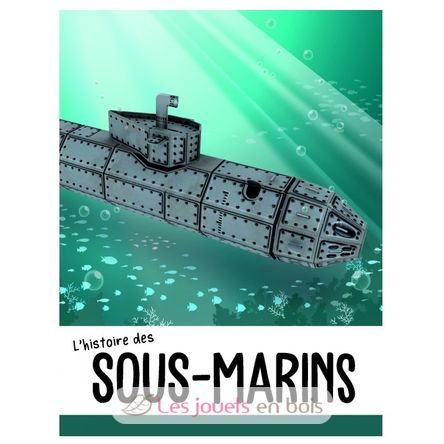 Construir el submarino en 3D SJ-7643 Sassi Junior 3