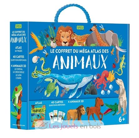 Mega Atlas de Animales SJ-7650 Sassi Junior 1