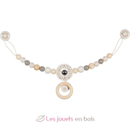 Cadena para cochecito de niño gris HE765690 Heimess 1