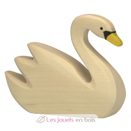 Estatuilla de cisne HZ-80030 Holztiger 1