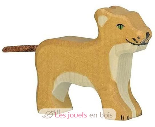 Figura de cachorro de león HZ-80141 Holztiger 1