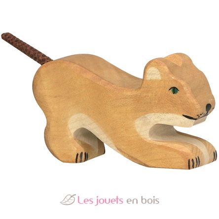 Figura de cachorro de león HZ-80142 Holztiger 1