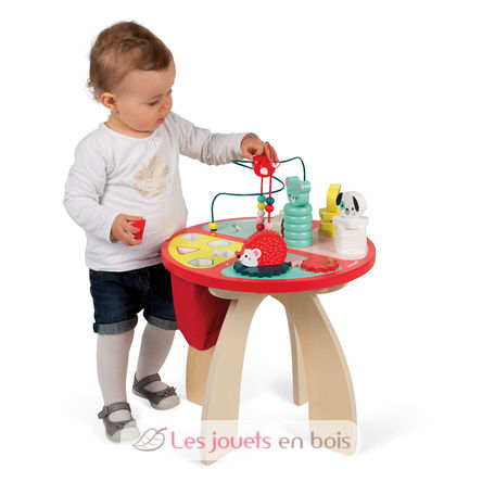 Mesa de actividades de Baby Forest J08018 Janod 4